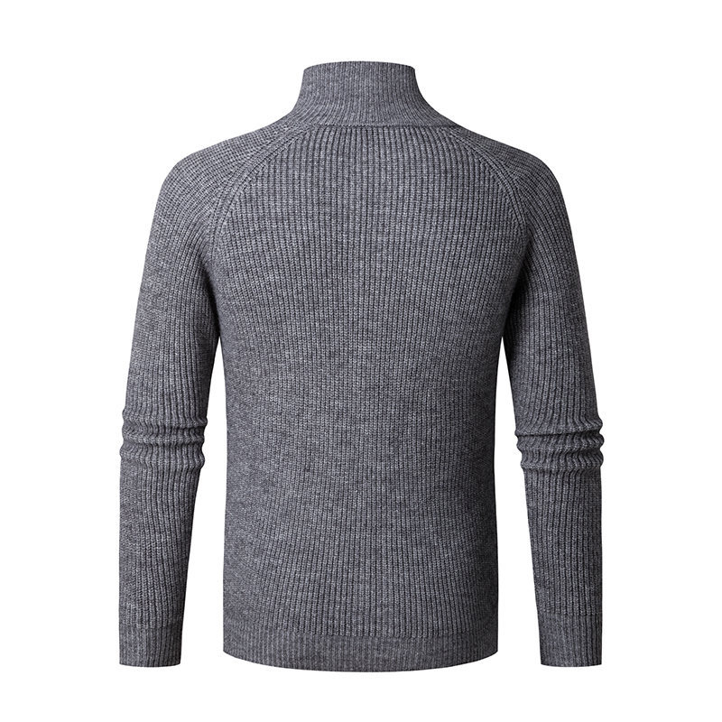 Herren Cardigan Strickjacke Casual Feinstrick Pullover Herren_voghion.com