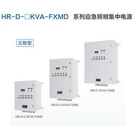 应急照明集中电源三防消防配电箱HR-D-0.3KVA-FXMD议价