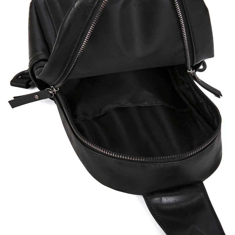 Bolso de pecho simple de alta gama sin tendencia de género 2025 primavera nueva moda casual todo-fósforo bolso de mensajero de cercanías