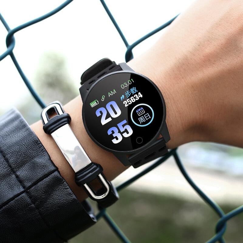 Smart Watch Sports Heart Rate Measurement Blood Pressure Sleep Waterproof Multifunctional Step Meter Men's and Women's Bluetooth Couple Watch