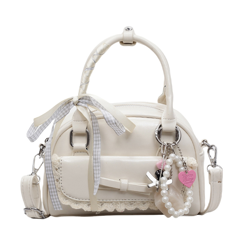 Versión coreana del bolso de mujer de todo fósforo de alta calidad 2025 nuevo bolso de hombro portátil para mujer de moda de nicho bolso de mensajero de moda