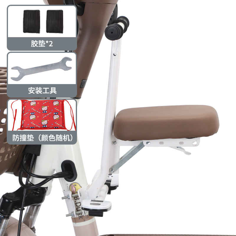 Battery car universal baby seat electric car child safety mount scooter child stool free binding chair
