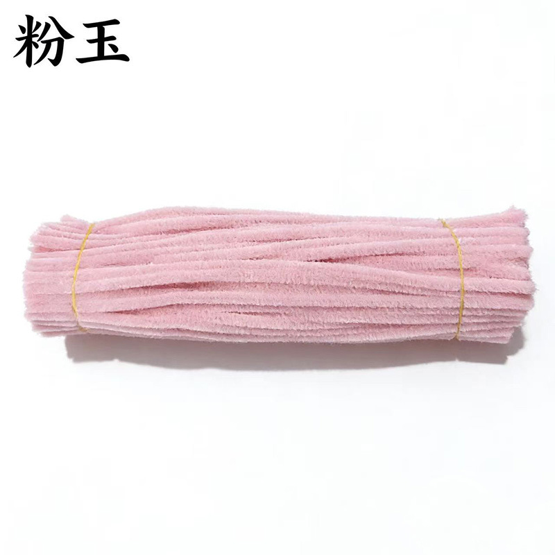 Macarón cifrado varilla de torsión niños DIY material paquete ramo de lana peluche juguetes hechos a mano al por mayor