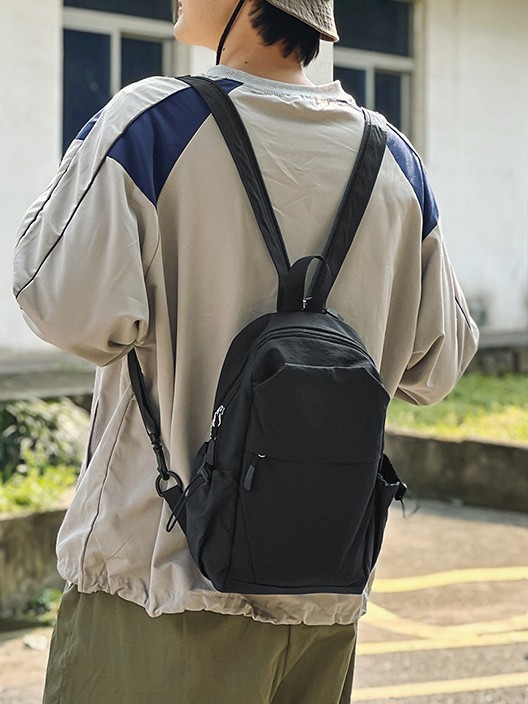 Bolso bandolera multifuncional de un solo hombro, bolso de pecho unisex, bolso informal para ciclismo y senderismo, mochila pequeña de moda para deportes al aire libre