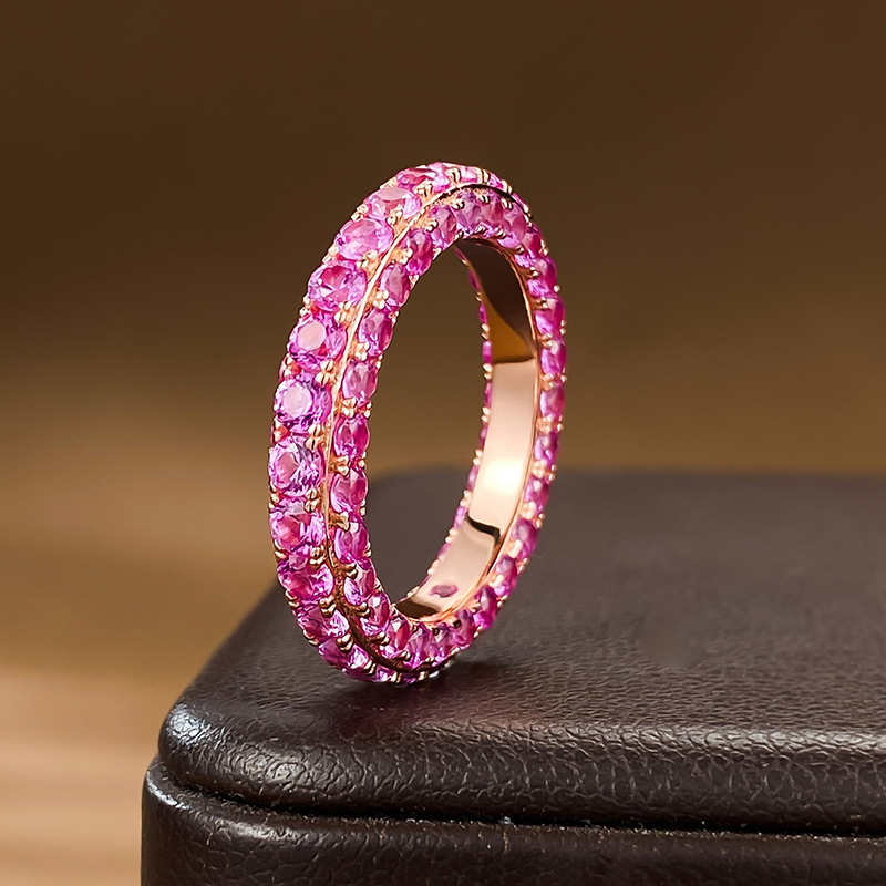 4g Weight Zircon Inlay Material Rings Classification Daily Occasion Sterling Silver Material Geometric Pattern Women's Gender Plating Design Casual, Elegant Style Sterling Silver Geometric Zircon Rings 2