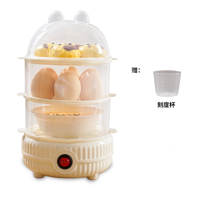 蒸蛋器煮蛋器自动断电家用小型1人 迷你早餐机宿舍多功能鸡蛋神器|undefined
