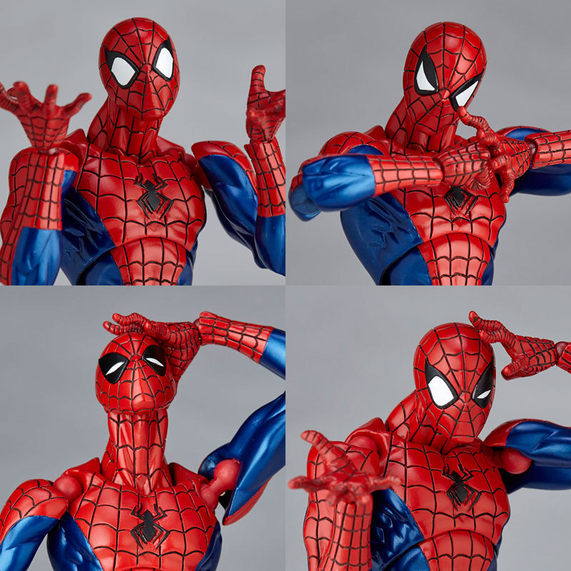 Kaiyodo Revoltech Amazing Yamaguchi Spider-Man Action Figure