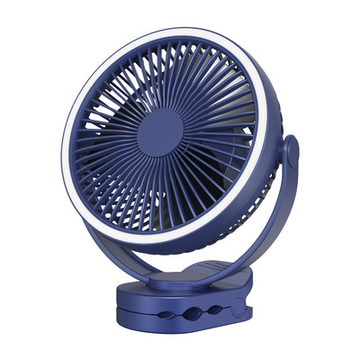 10000毫安8寸充电小风扇夹扇静音宿舍床头夹式风扇户外露营风扇