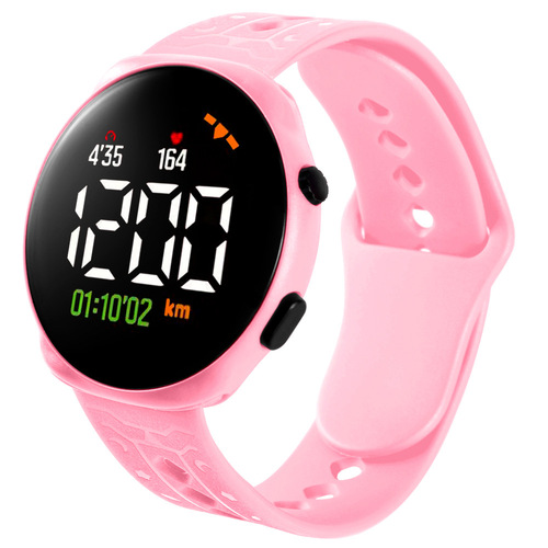 Wholesale New Fashion LED Student Watches Outdoor Sports Waterproof Round Children's Electronic Bracelet Watches