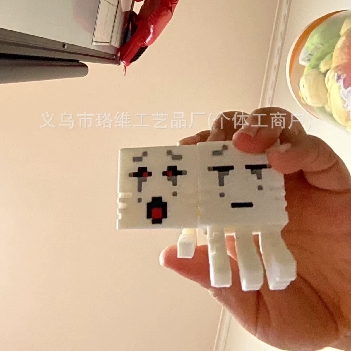 Ghost movable doll, table minifigure, 3D, Birthday gift