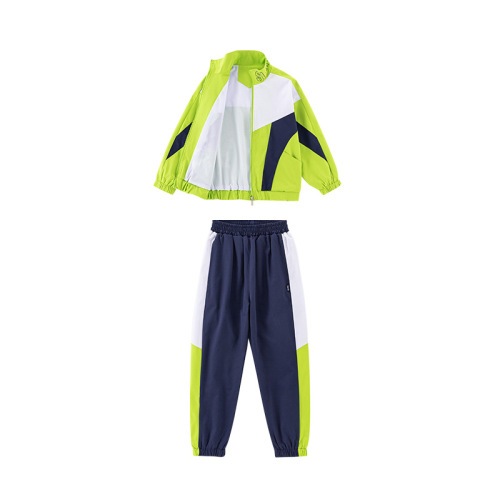 School uniform set for primary school students, spring and autumn edition, children's class uniform, sports grade uniform, street dance, kindergarten uniform set of three