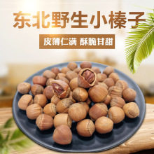 2024年东北特产新鲜榛子新货野生炒熟手拍小榛子休闲坚果礼盒