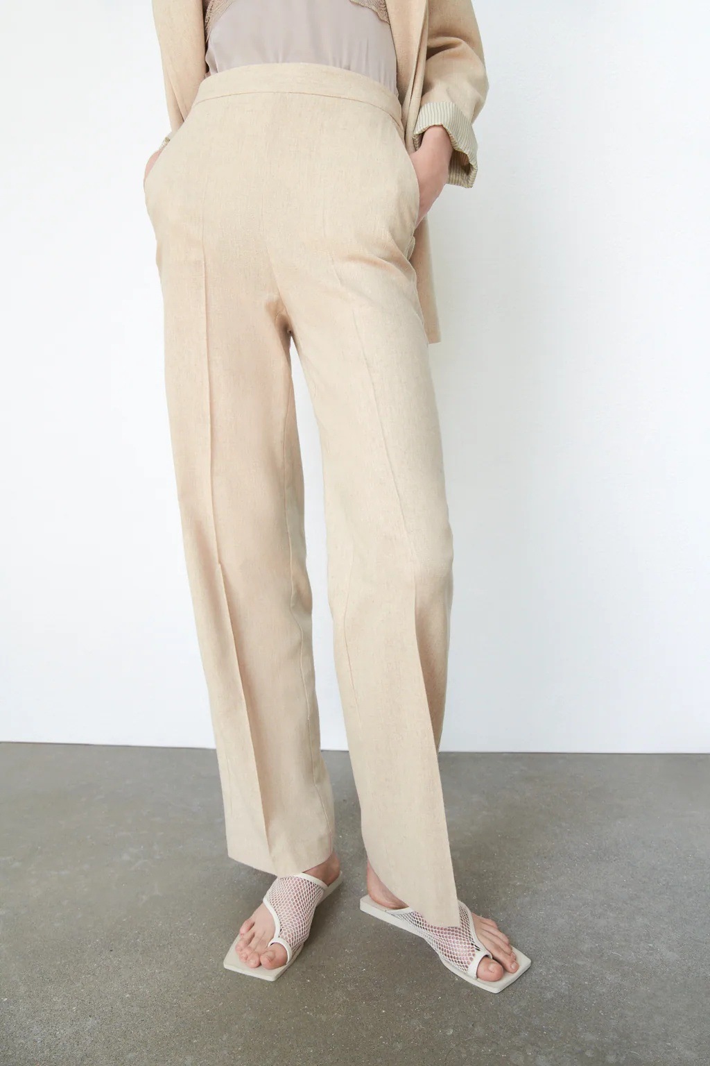 women s pure color wide-leg pants nihaostyles clothing wholesale NSAM77909