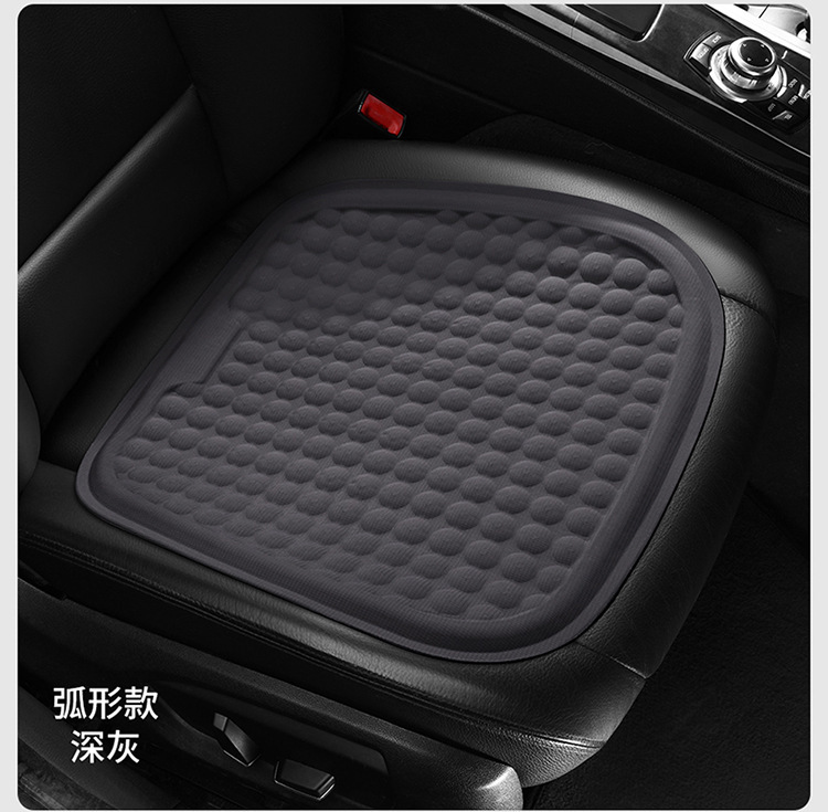 Breathable honeycomb silicone seat cushion for long-term sitting, egg-shaped car chair summer cushion, office gel cooling chair pad
