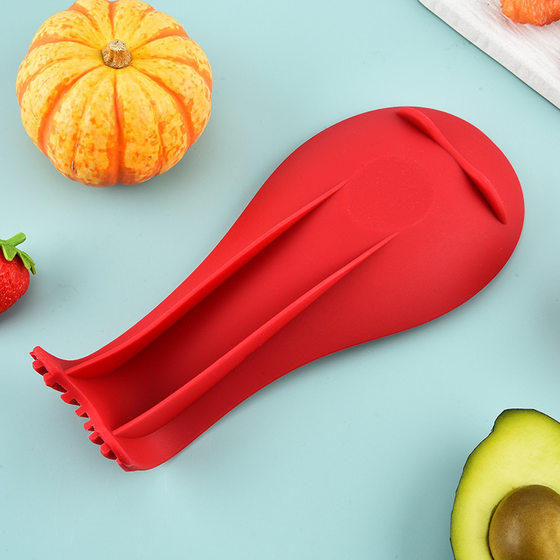 Household Kitchen Tools Kitchenware Spoon Pad Thickened Non-Slip Silicone Spoon Pad Silicone Spoon Pad Kitchen Tools
