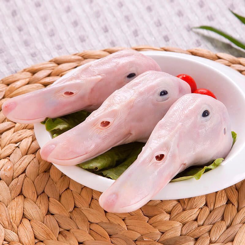 鸭头冷冻新鲜一包8头12包批发食材批发速卖通厂家直销厂家批发