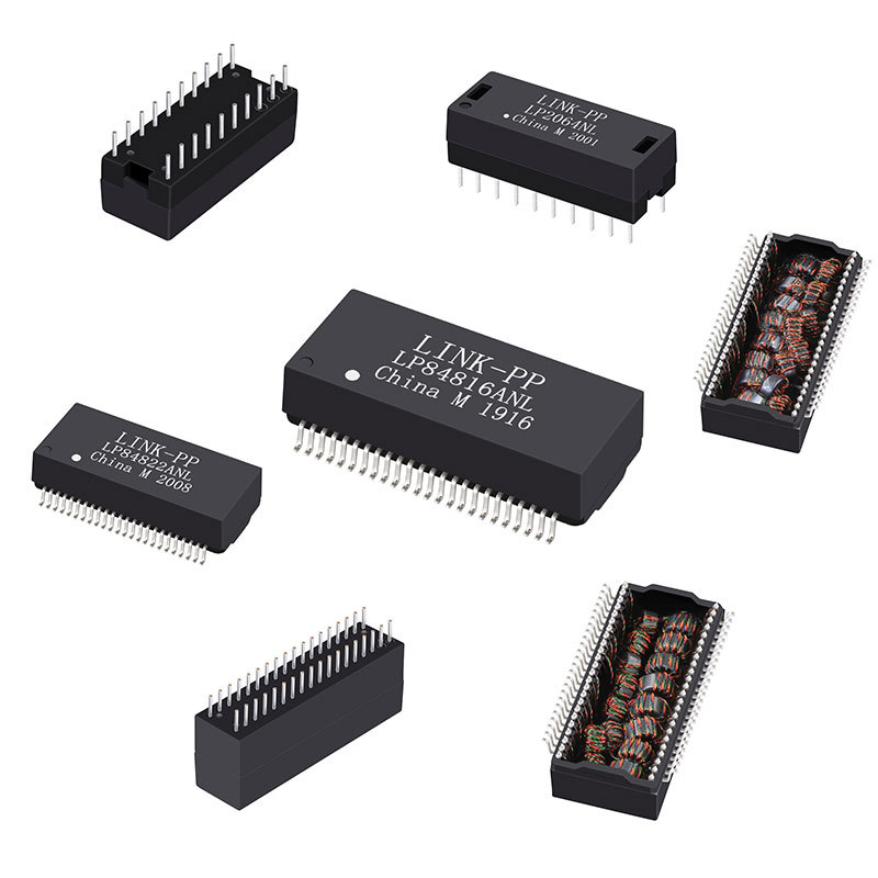 变压器厂家24pin百兆千兆隔离变压器脉冲变压器HN24016G/HN24212G