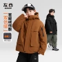 左西秋季新款加厚棉服