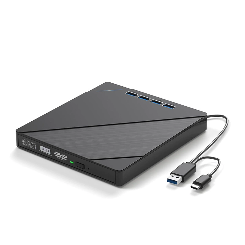 Многофункциональное удлинение Type C+USB3.0 интерфейс Move CD/DVD оптический привод для записи