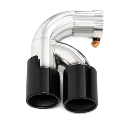 For Bmw F20 F21 Car muffler - 116i-black-mouth