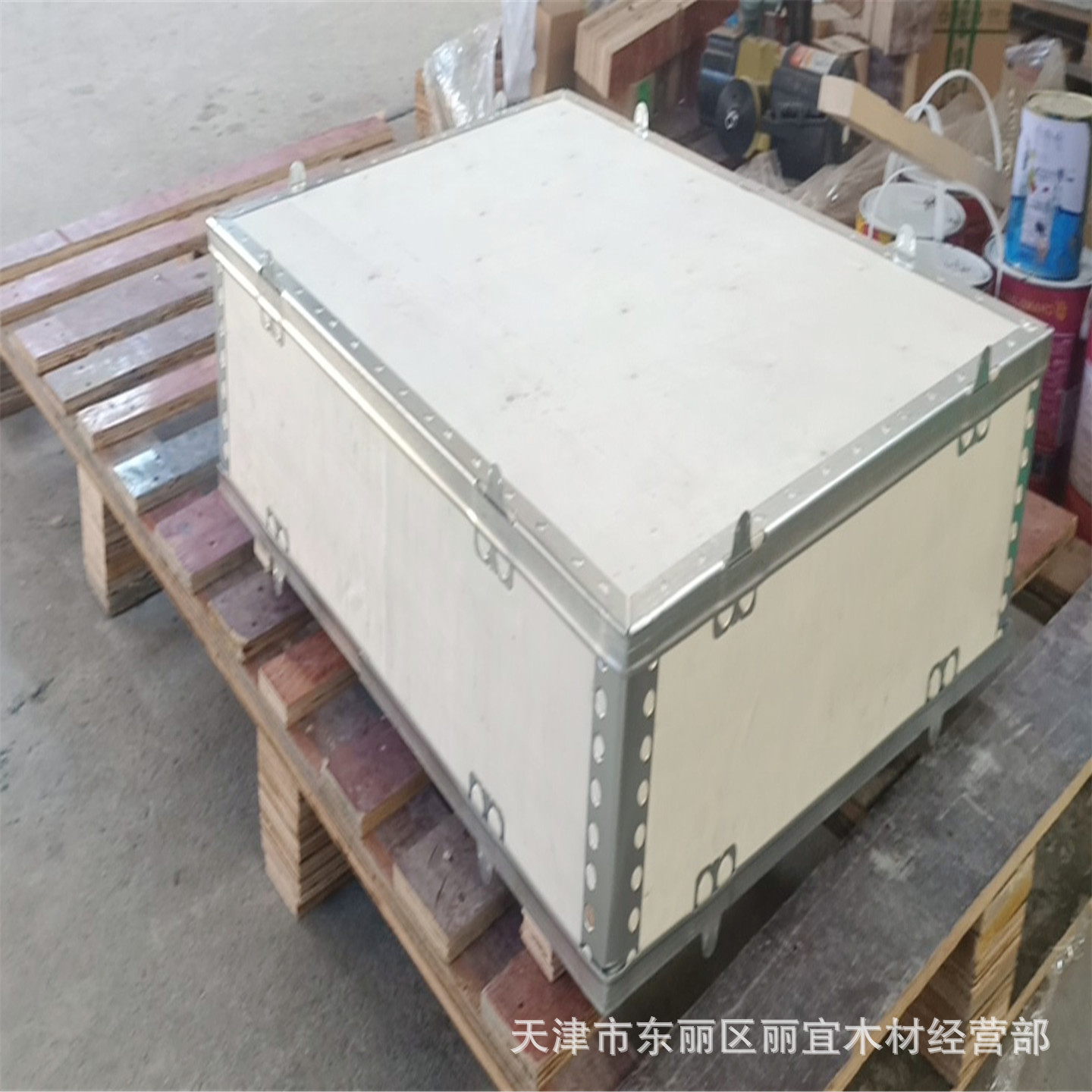 钢边箱 木箱 托盘 出口木箱 包装木箱