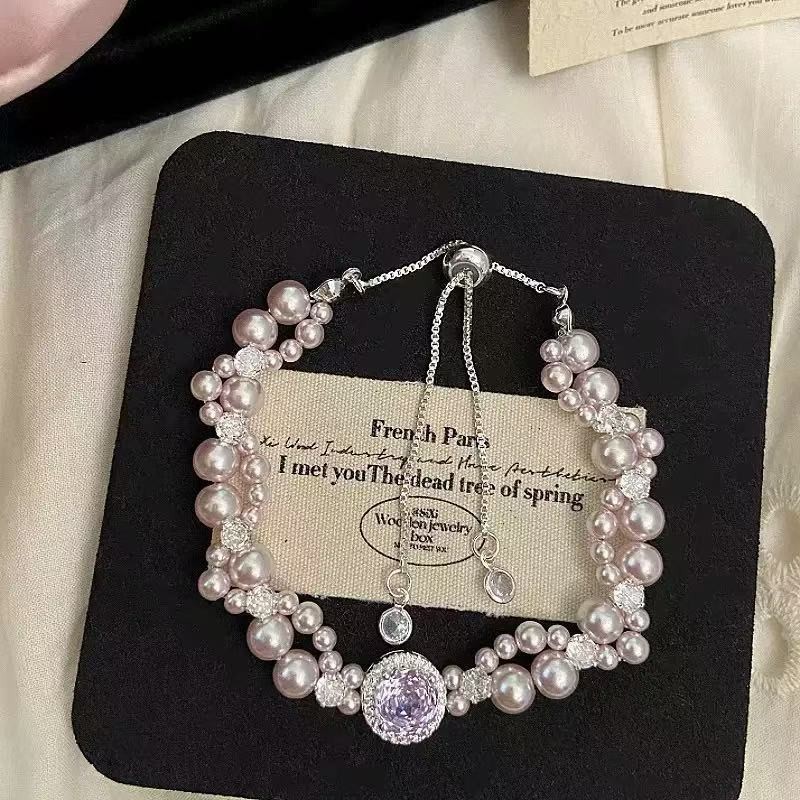 Purple bracelet
