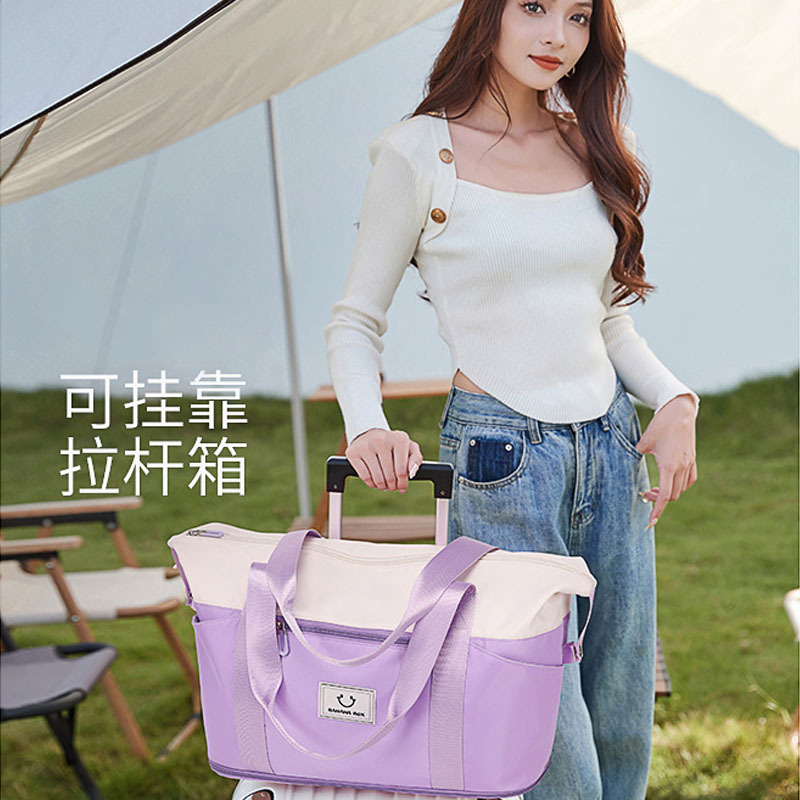 Bolsa de viaje puede cubrir la caja de la carretilla de almacenamiento nueva bolsa de equipaje de separación húmeda y seca bolsa de fitness portátil multifuncional de gran capacidad