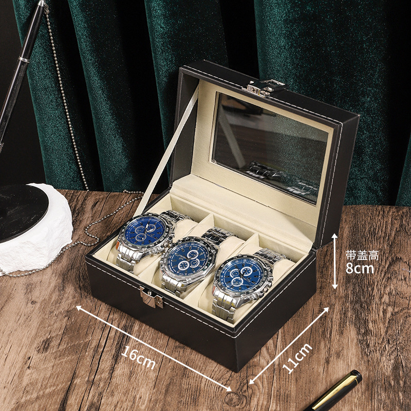 표준 버전 3자리 시계 상자