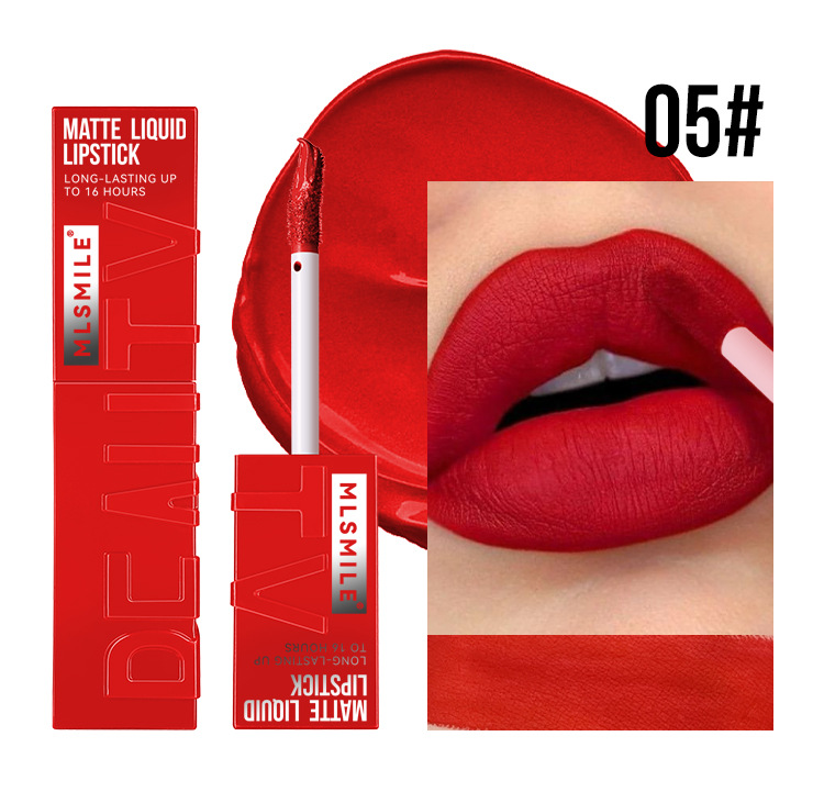 Lip Glaze Type Of Cosmetics Vacation Solid Color Plastic Lip Glaze