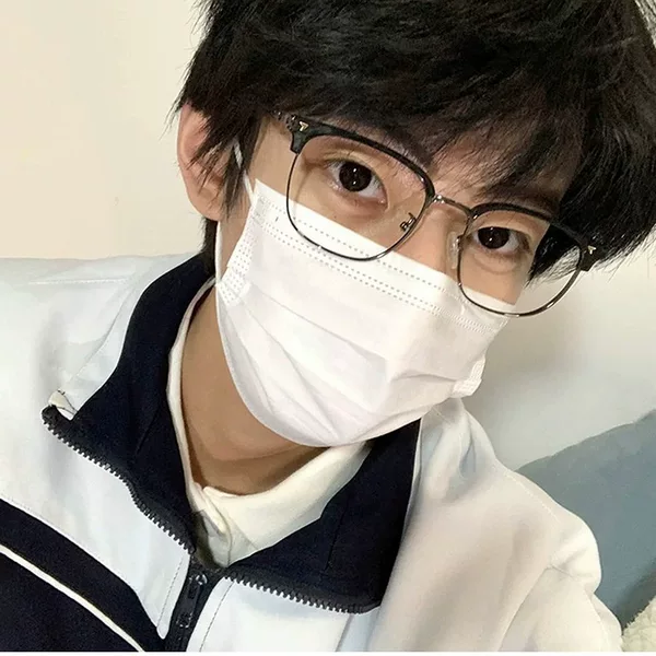 Vintage Half-Frame Tr Prescription Eyeglass Frames for Men with Round Faces, Slimming Effect, Unisex Plain Square Frames, Artistic Retro Style