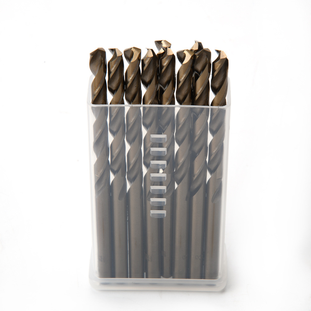 开孔钻头含钴钻M35 直柄麻花钻金属打孔器钻孔磨制麻花钻头批发