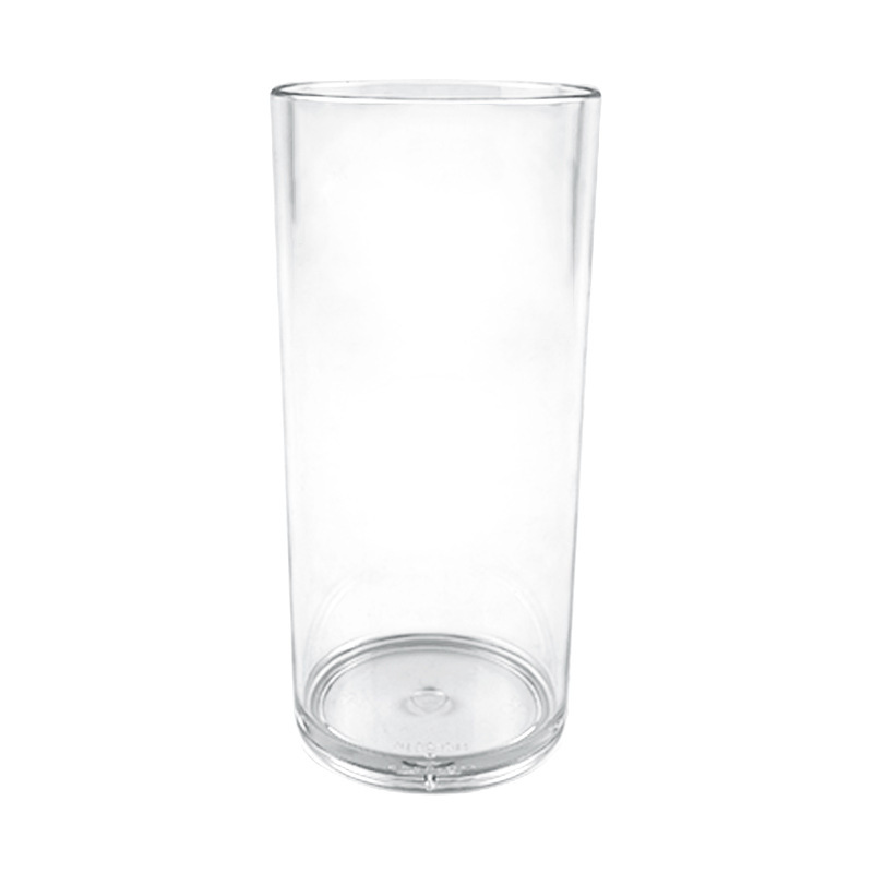 アクリルプラスチック透明大容量ストレートカップレストランホットおよびコールドドリンクレモネードジュースミルクティーカップ|undefined