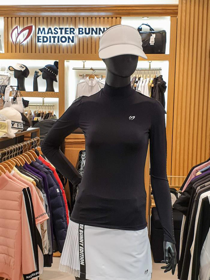 Spring and Summer New Korean Golf Women's Sun Protection Outerwear Base Layer Sports Casual High-Elastic Breathable Long-Sleeved T-Shirt