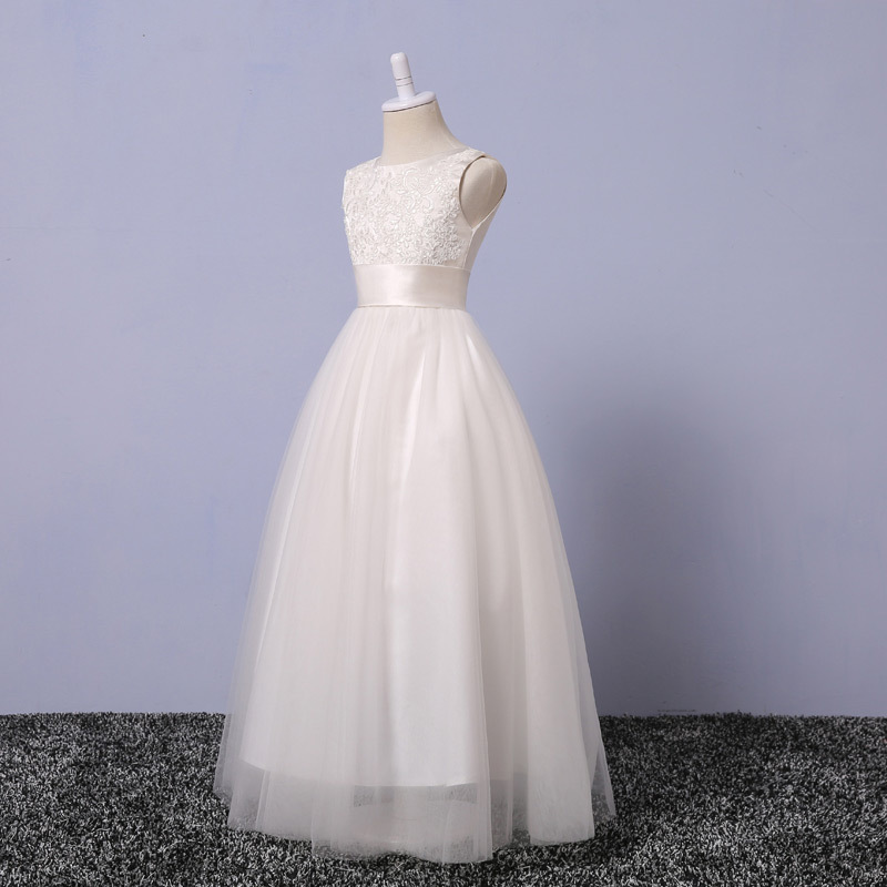 Comercio exterior europeo y americano Amazon AliExpress deseo boda flor niños vestido fiesta de cumpleaños princesa vestido soporte personalización