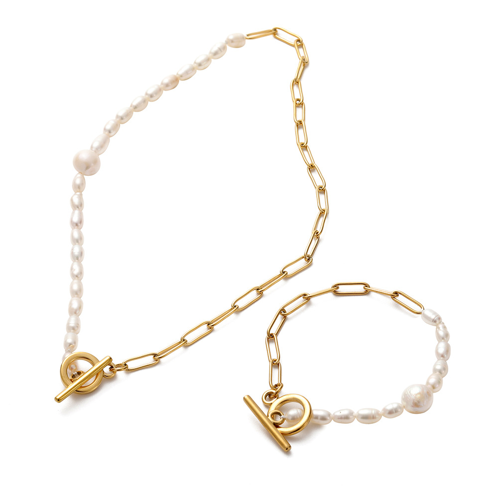 1 Piece Fashion Circle Stainless Steel Plating Necklace_colorza_5