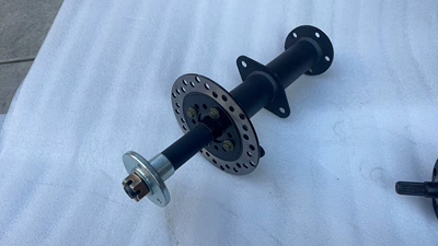 Axle Drive Rear Axle | Motorcycle frame - half-shaft-long-5inch-wheel-flange