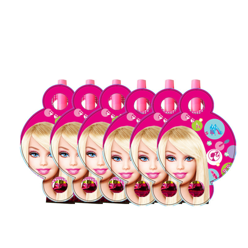 Nueva muñeca Barbie transfronteriza set de cumpleaños para niños temporada de graduación decoración del Festival del Barco del Dragón set de cubiertos desechable
