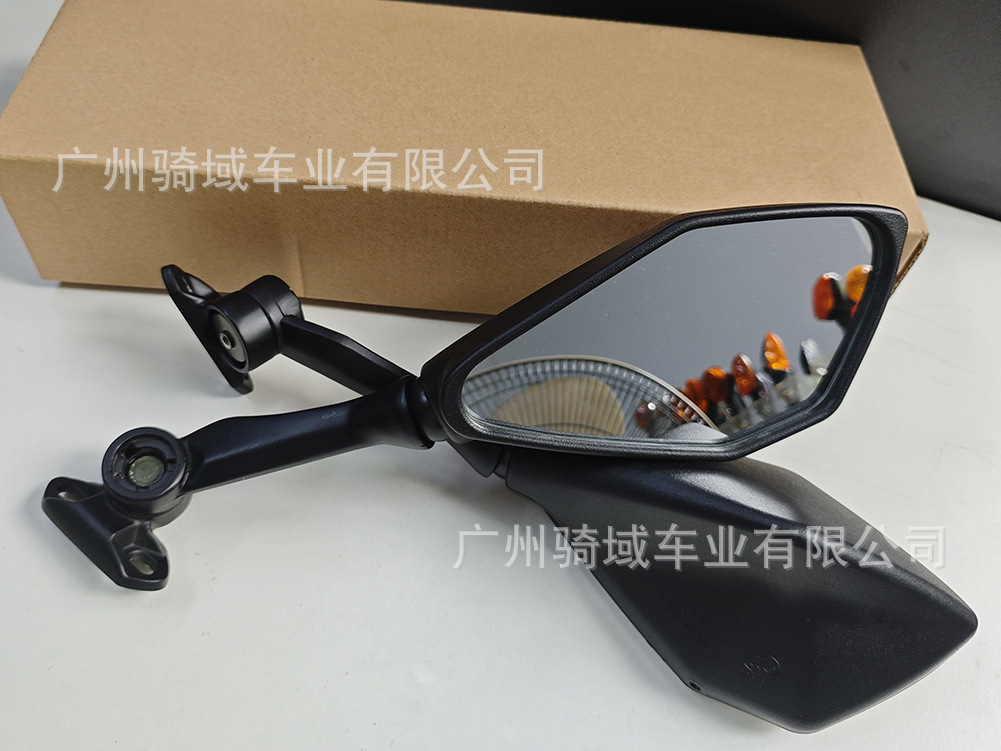 New Kawasaki Motorcycle Accessories Third-Generation Folding Reflective Mini Ninja Rearview Mirror Racing Car Modification Wholesale