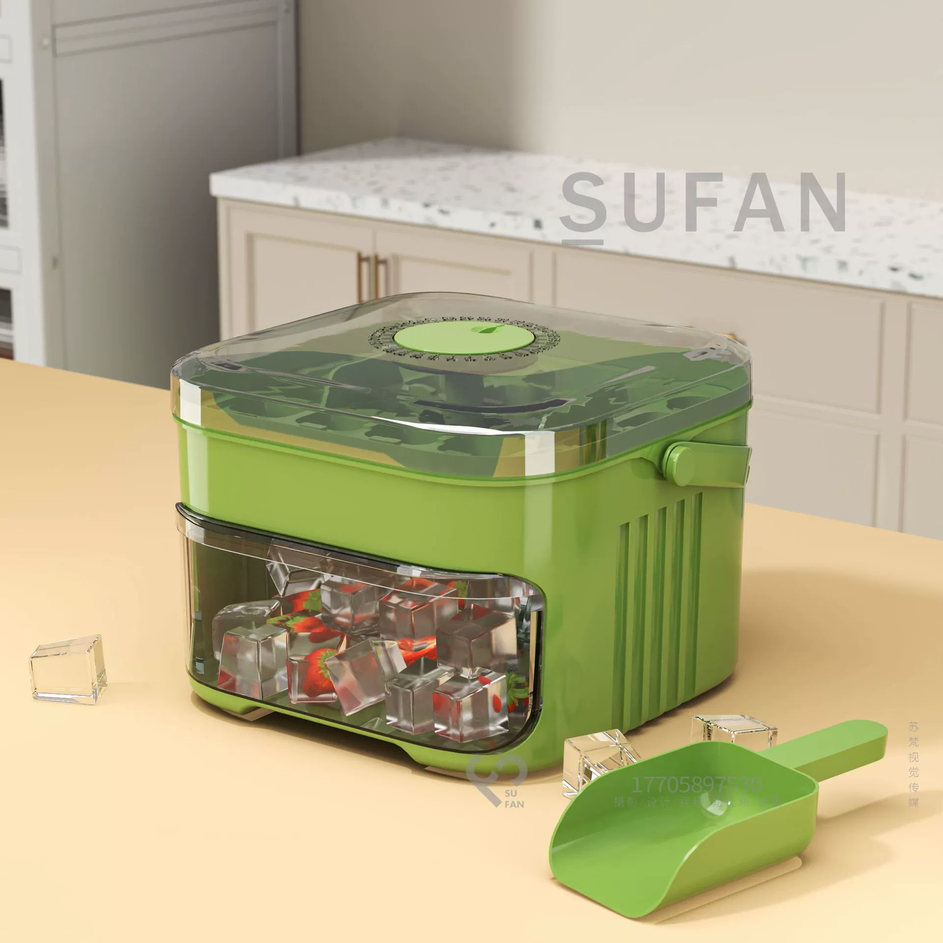 Пищевой нажим на ледяную решётку для приготовления кубиков льда для детей DIY кубики льда плесень Домашний холодильник с выдвижным ящиком