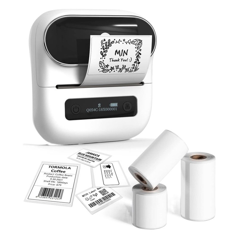 Phoemo M220 impresora de etiquetas comerciales HD Bluetooth impresora térmica transfronteriza portátil LOGO al por mayor