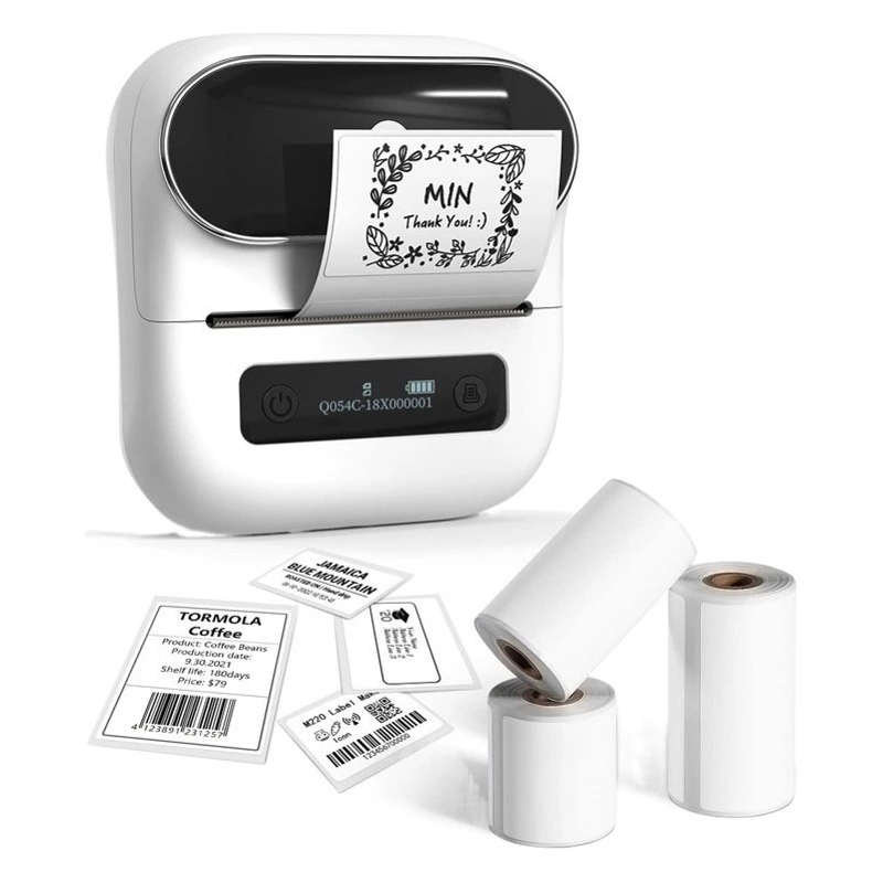 Phomemo M220 Коммерческий принтер этикеток HD Bluetooth портативный трансграничный термопринтер LOGO оптовая продажа