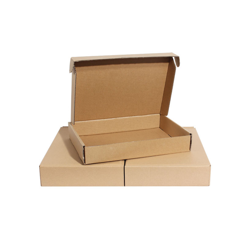 26X8快递飞机盒纸箱衣服香烟包装盒扁平瓦楞纸箱子飞机箱小包发货