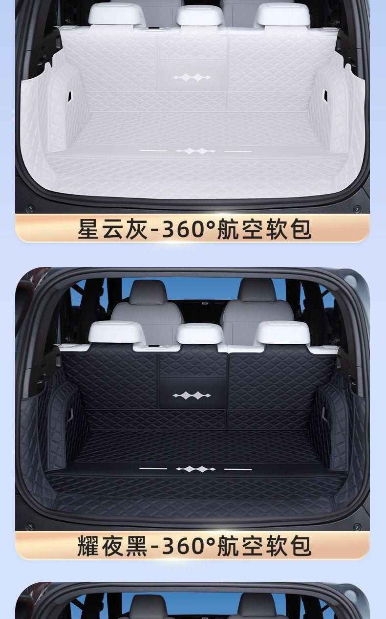 Specifically designed trunk mat for Fangchengbao Titanium 3, full coverage, car accessories, interior, eco-friendly, wear-resistant, modified