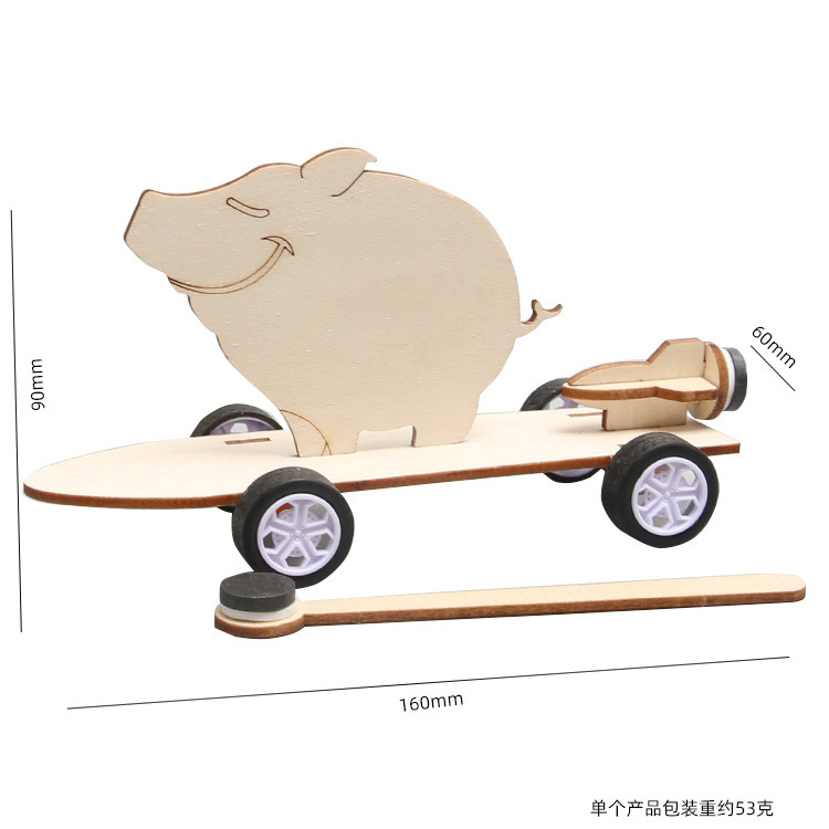 Experimento de ciencia para niños Tecnología pequeña producción hecha a mano DIY estudiantes de escuela primaria ciencia y educación frontera material paquete al por mayor