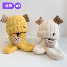 ����ͯñ���ﶬ����Ů����Χ��һ��������ë�ޱ�ů������ͷñ��