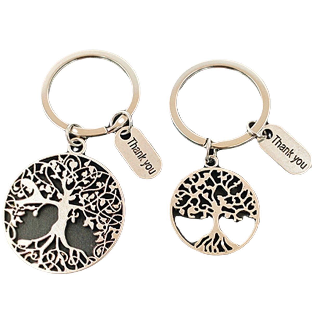 Cross-border hot-selling retro life tree thank you alloy pendant keychain Thanksgiving decoration holiday gift 5