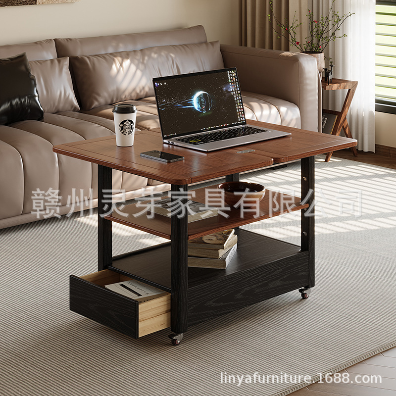 H 월넛 + 블랙(회전식 접이식 데스크탑) 모두 원목