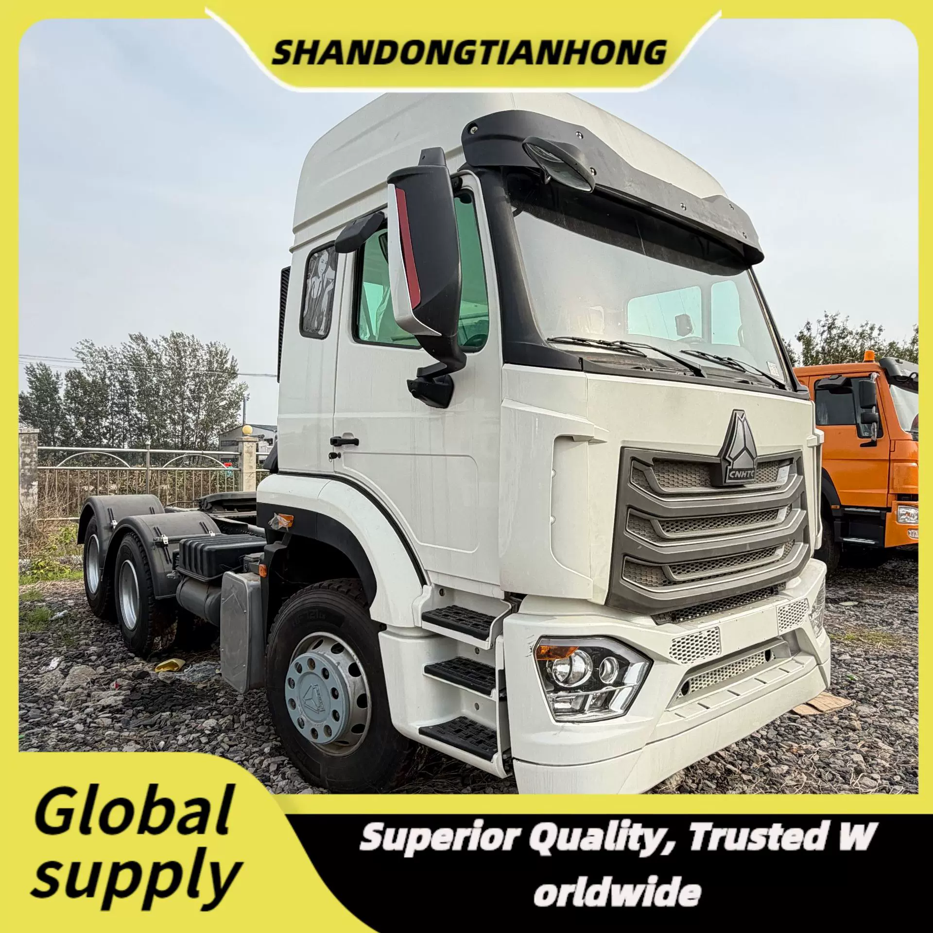 HOWO豪沃跨境出口直销中东中亚非洲重型货车卡车运输渣土煤炭10轮