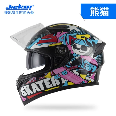 Motosiklet kaskı (dəbilqə) – Racing Style Safety Helmet - panda-m
