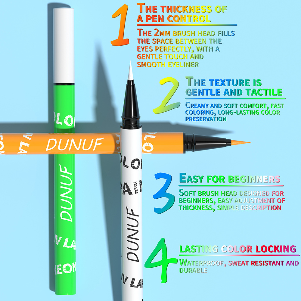 Check it out! Link Disclaimer - For export only :DUNUF UV Fluorescent Eyeliner Pen undefined